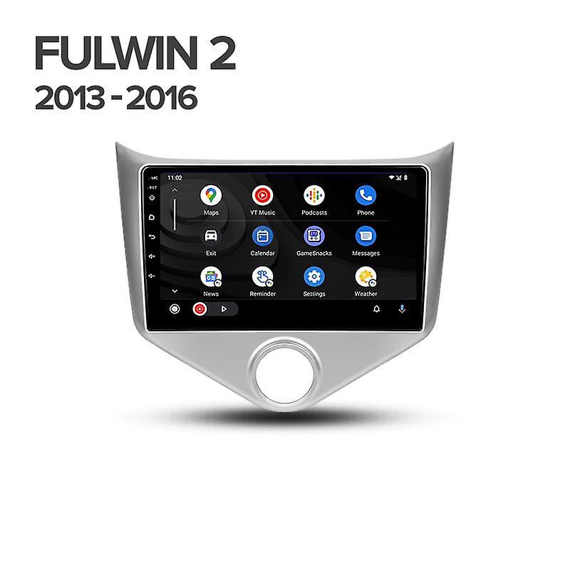 CarPlay Car Radio For Chery Fulwin 2 A13 2013-2016 Android Multimedia GPS Player Autoradio stereo
