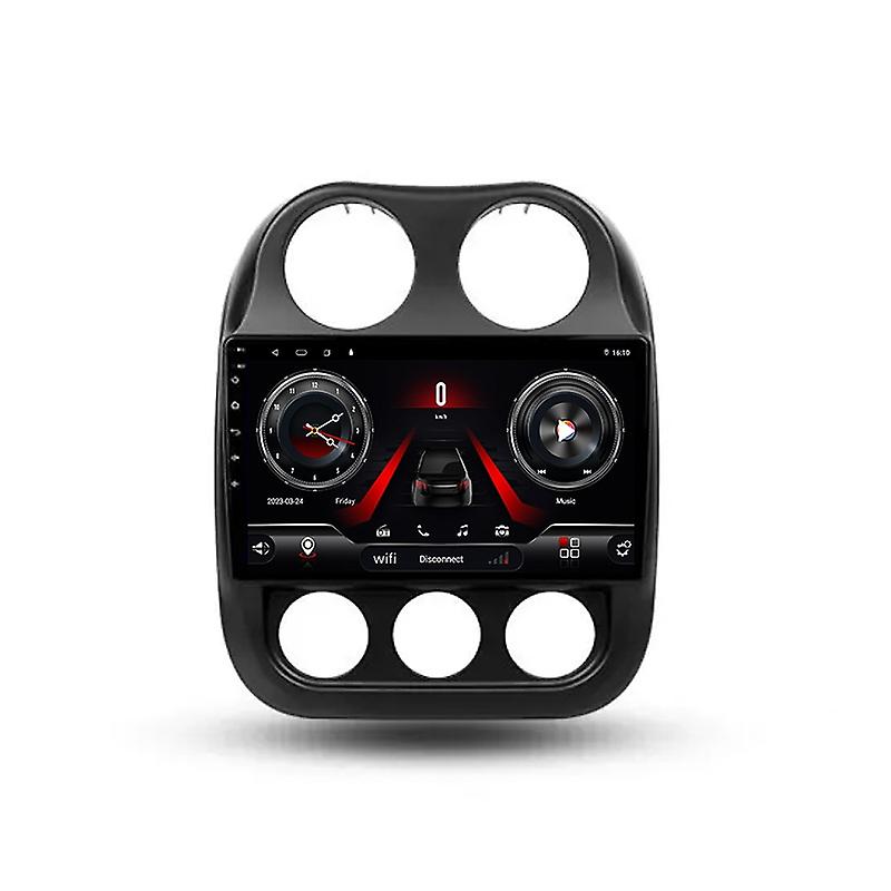 For Jeep Compass 1 MK 2009 - 2015 Android CarPlay Car Radio Multimedia Video Player GPS Navigation
