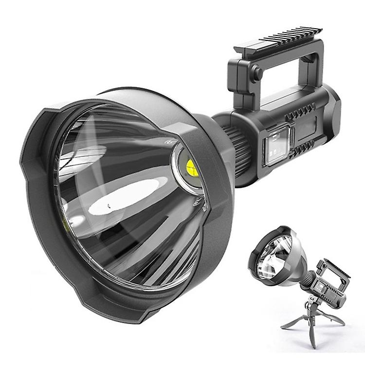 W591 P90 10W Strong LED Flashlight with Tripod