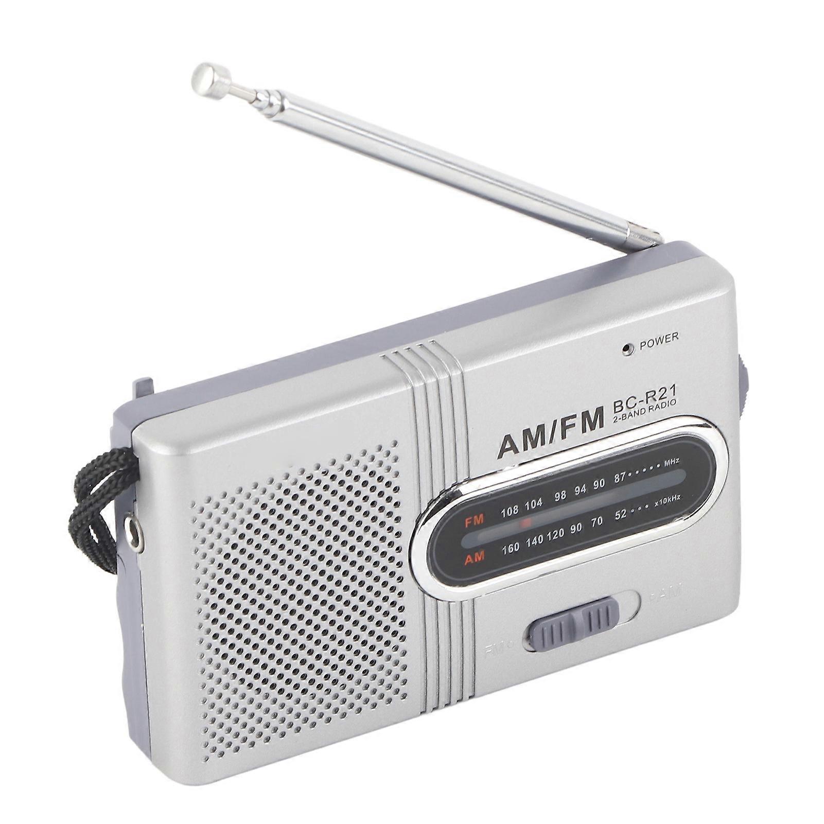 Portable AM/FM Mini Radio Stereo Speakers Music Player | Fruugo UK