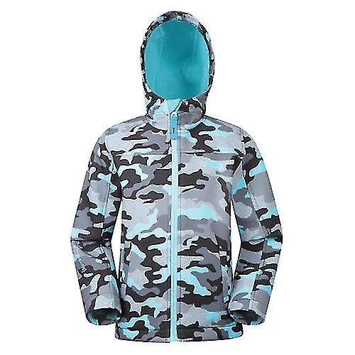 Mountain Warehouse Childrens/Kids Exodus II Camouflage Water Resistant Soft Shell Jacket