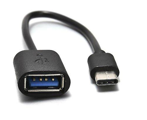 2 Pack Usb Type-c Otg Adapter Cable Usb-c Male To Type-a Female For Apple Macbook /air