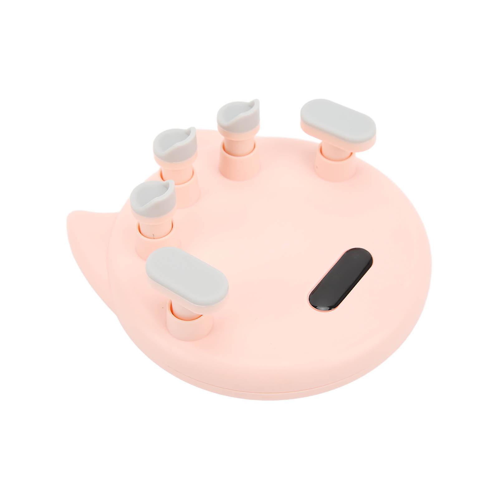 Piano Finger Trainer Hand Grip Exerciser Tool for Posture Correction Pink
