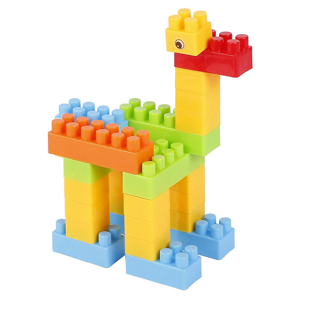 34Pcs Multi-style Diy Assembly Play & Learning Blocks Toys For Kids Gift