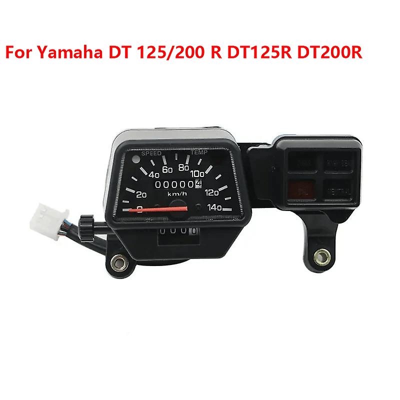 Speedometer Kilometer Odometer Gauge Tachometer Clock Instrument For Yamaha DT 125/200 R DT125R DT200R Gauges Assembly