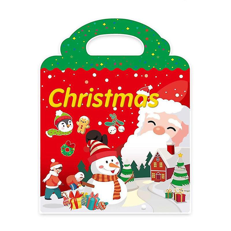 Children's Diy Christmas Stickers Window Door And Window Decoration Stickers
