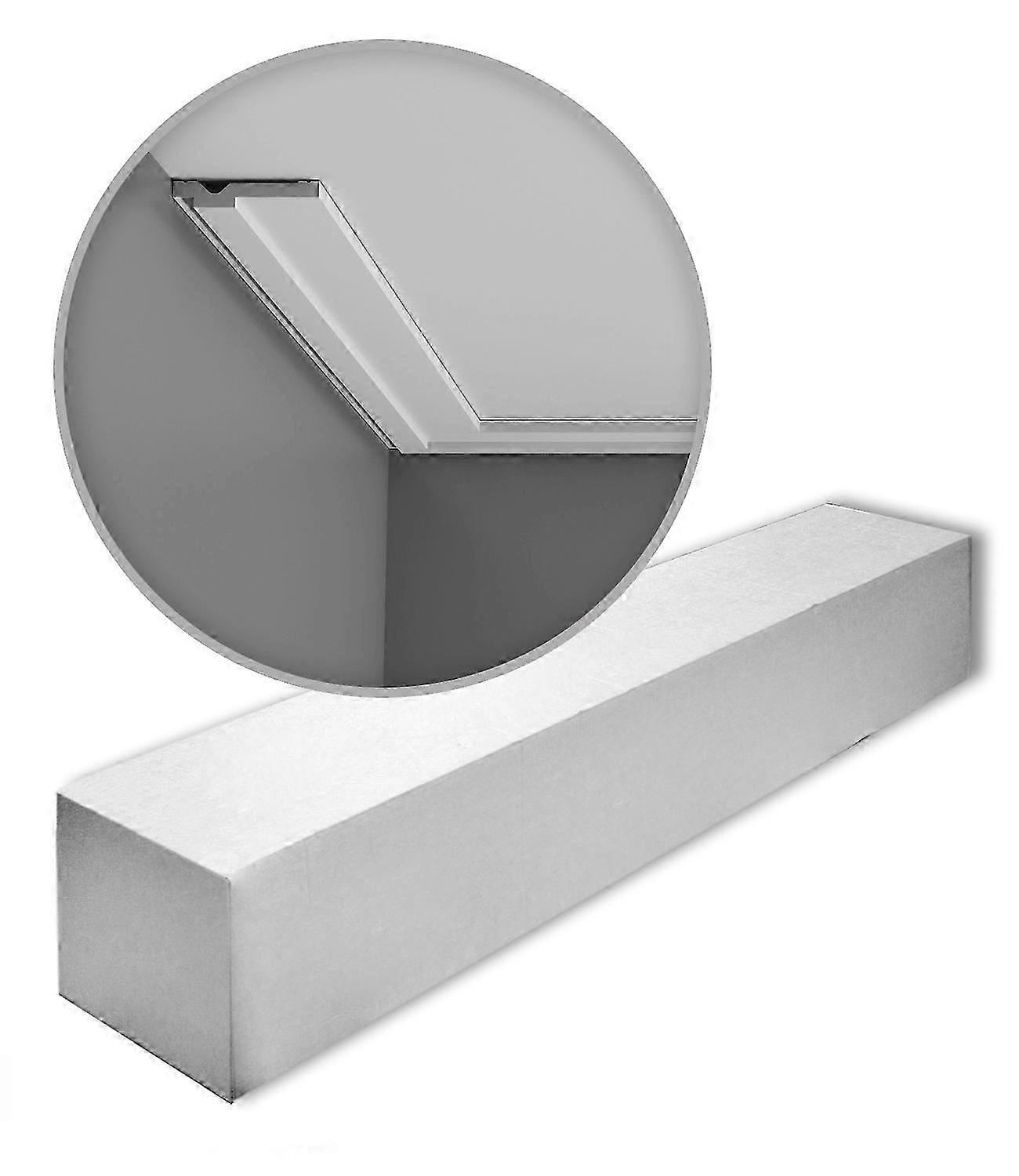 Orac Decor 2 x Crown mouldings CX161-box-2 AXXENT Duropolymer® white pre-primed
