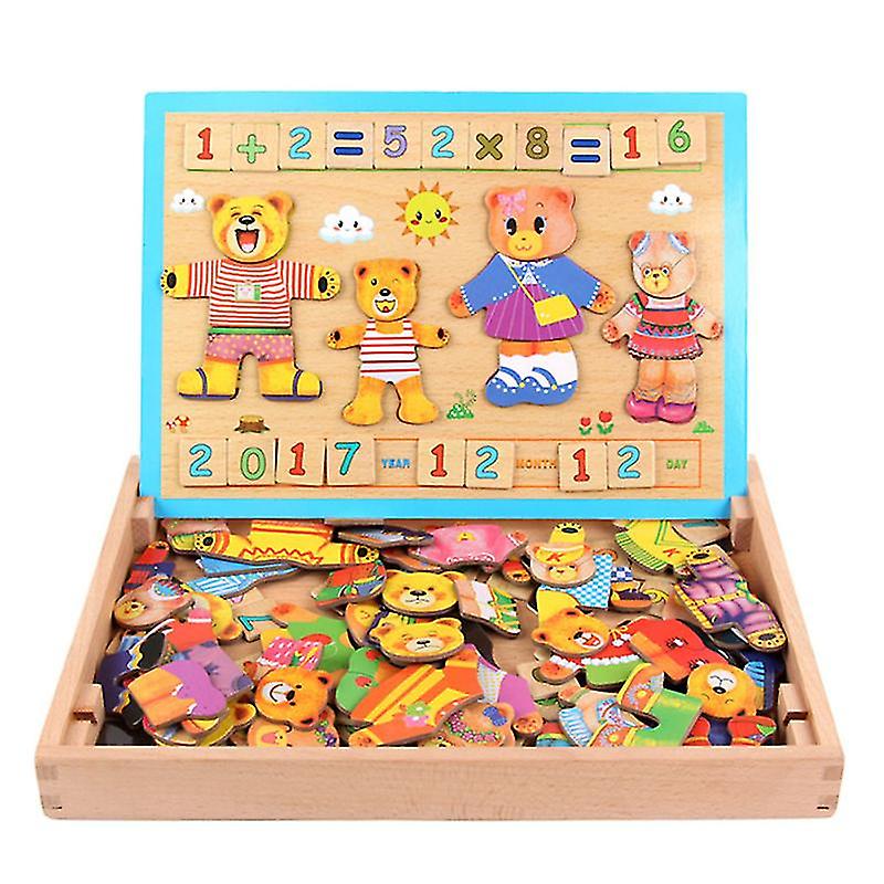 1ks magnetické puzzle