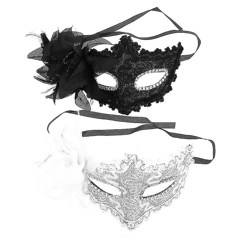 2pcs Prom Masks