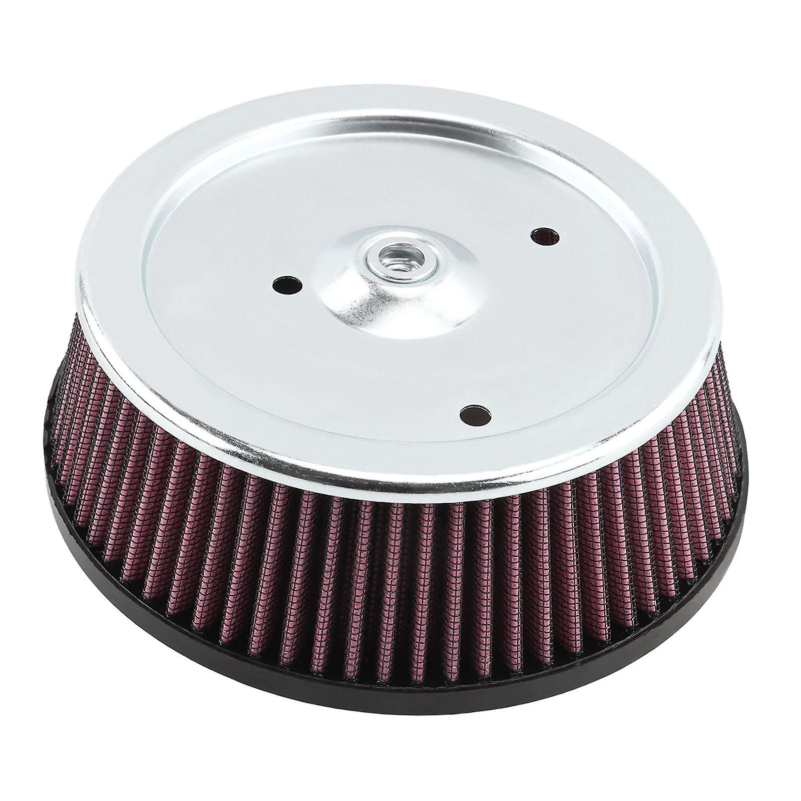 Motorcykelluftfilter kN HD-0800 Erstatning til Harley Softail 2000-2015 Sort