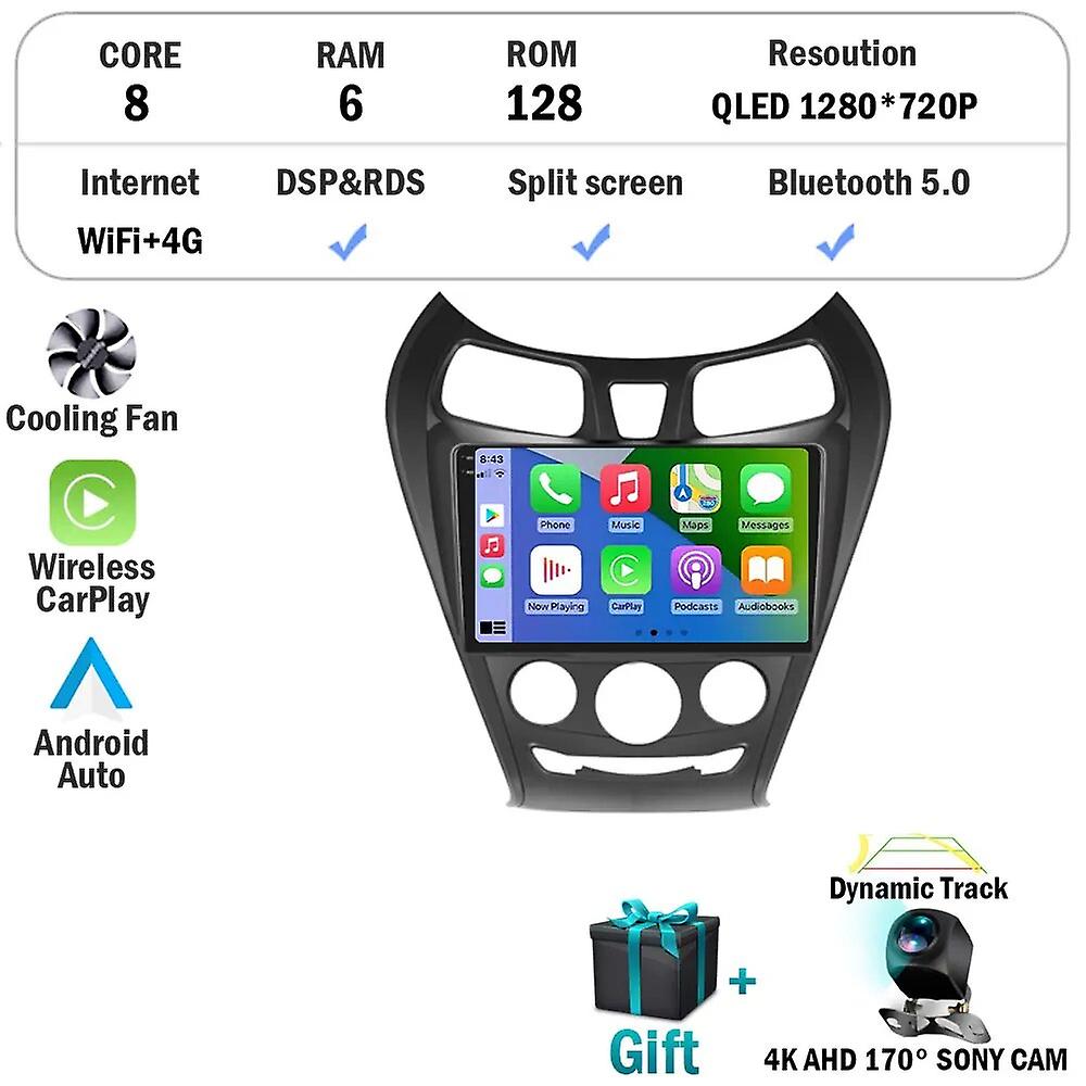 Android 13 For Hyundai Eon 2012 - 2019 Multimedia Video Player Navigation 360 Camera Car Radio Gps Carplay Auto 2 Din Head Unit