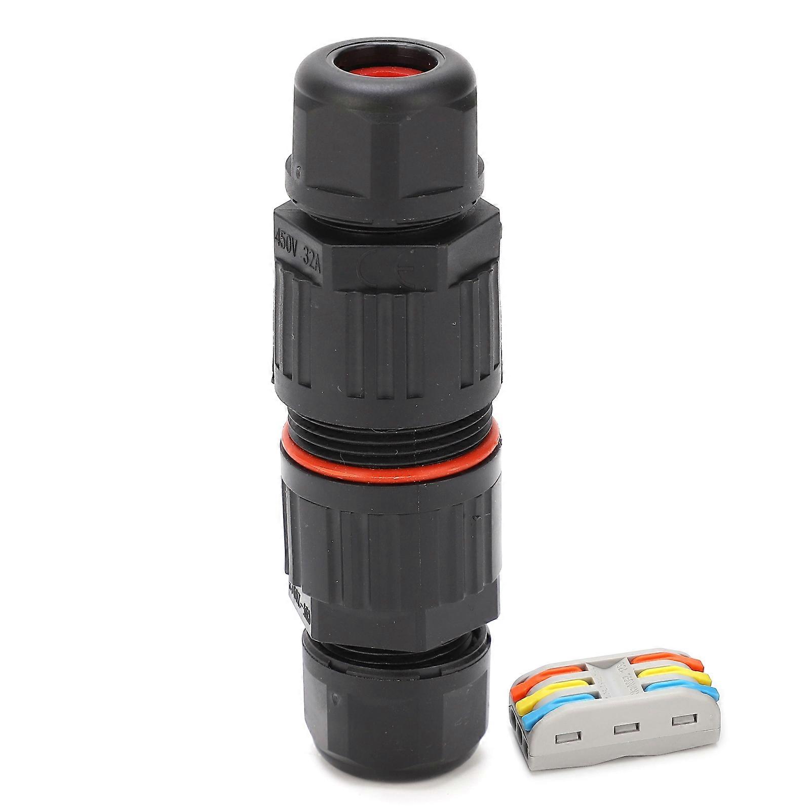 Συνδετήρας καλωδίων IP68 αδιάβροχο PA66 επιβραδυντικό φλόγας καλώδιο στα εξαρτήματα λαμπτήρων καλωδίων CDF-200/3 (Pct23)