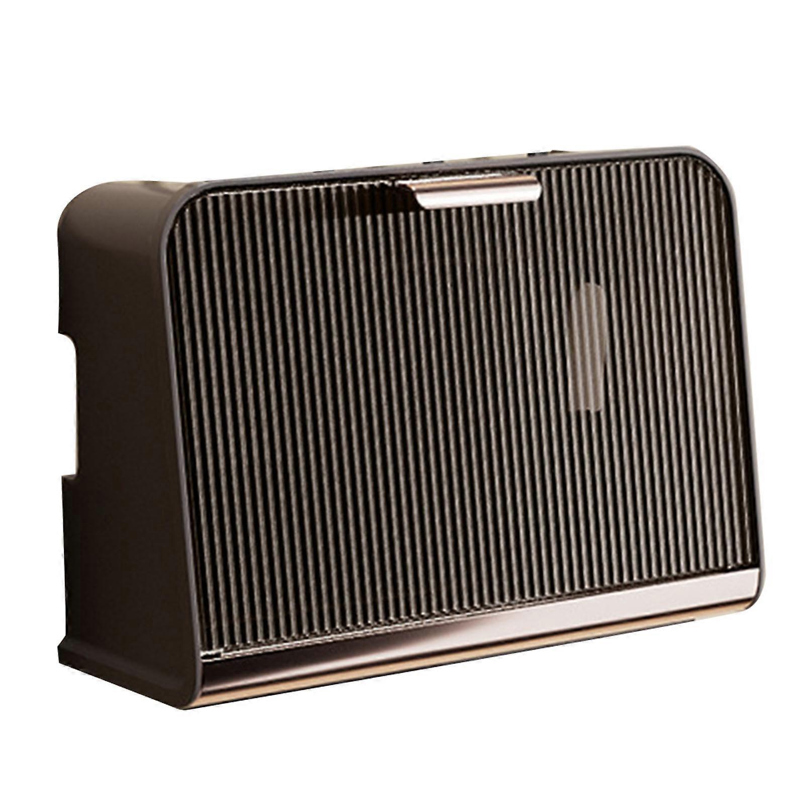 Coffee Color Large Size 30x12x22cm Wall Mounted WIFI Router Storage Box Great Capacity Power Strip Power Socket Cable Storage Case for Home