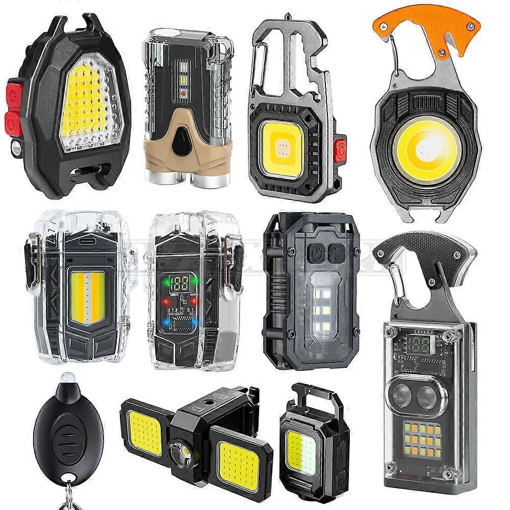 11 Types Mini LED Work Light Workshop Lamp Dimmbare Hand Lamp Flashlight