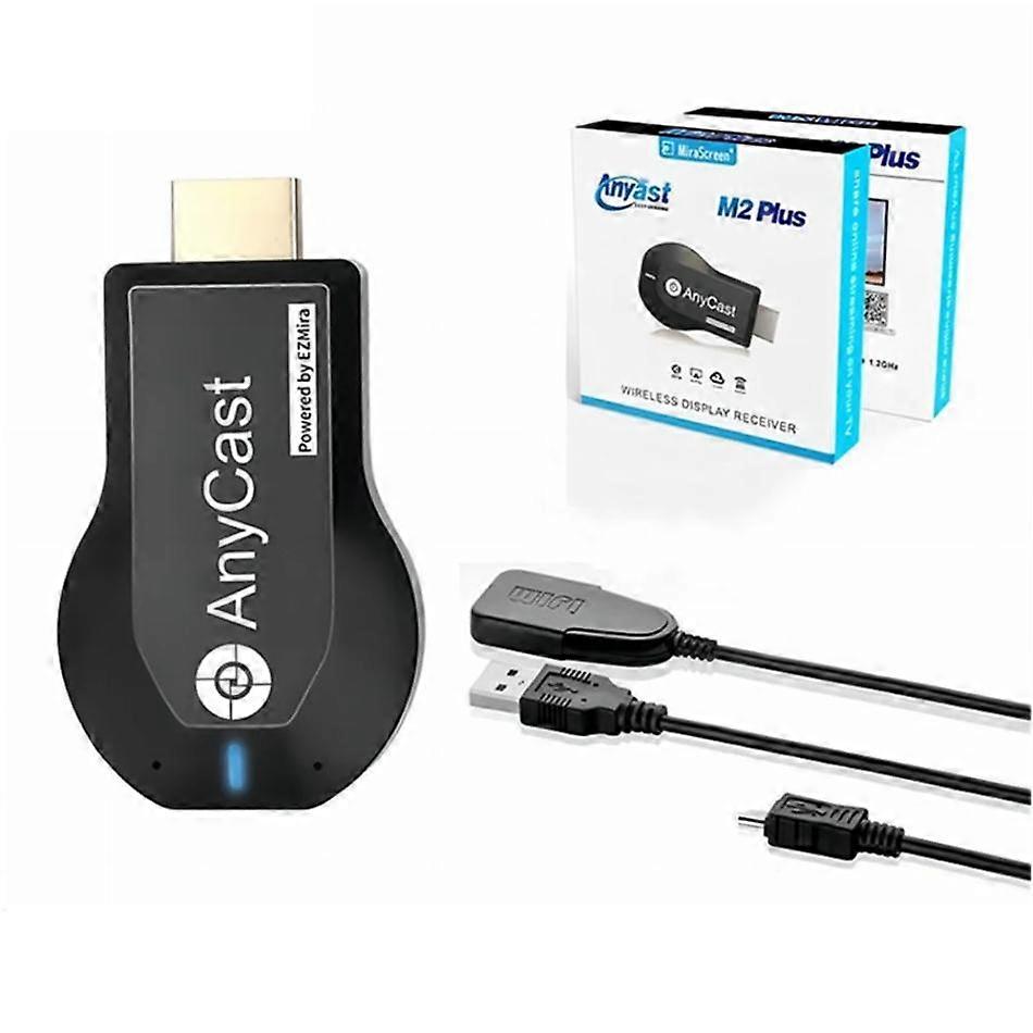1080P M2 Plus HDMI-compatble TV Stick WIFI Display Dongle Receiver Anycast DLNA Share Screen