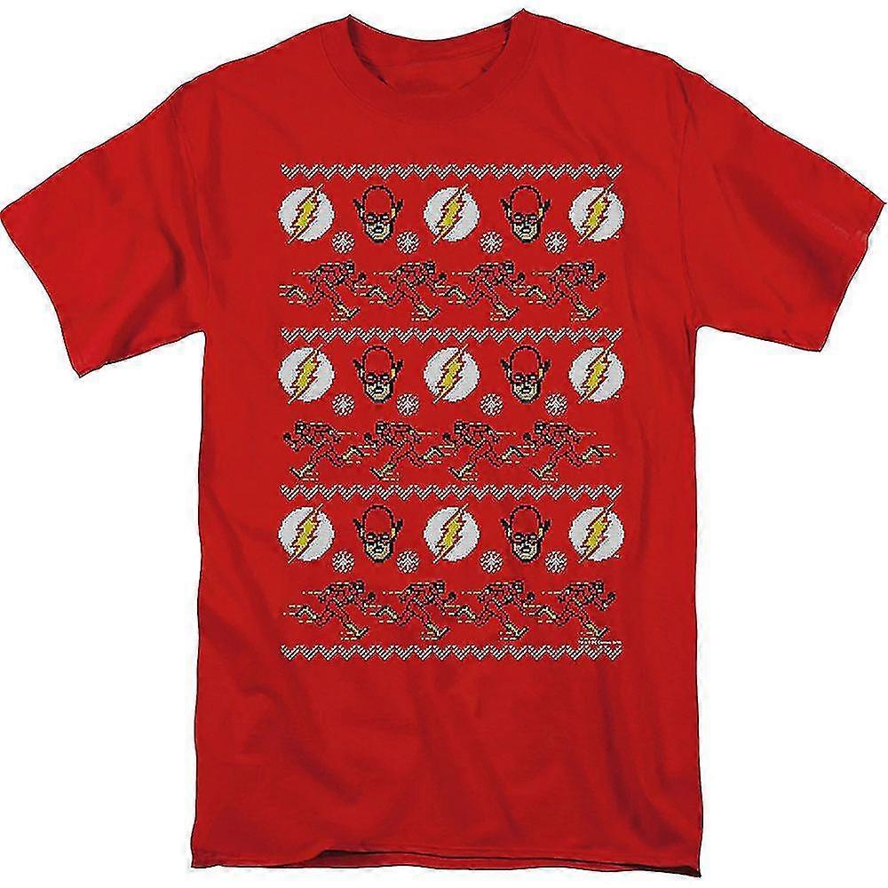 Flash Ruma Faux Knit Dc Comics T-paita