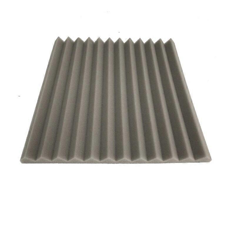 12/24PCS 300x300x25mm ακουστικός αφρός καθυστερούντων φλόγας ακουστικός αφρός ηχομονωτικό προστατευτικό σφουγγάρι της επιτροπής επεξεργασίας απορρόφησης αφρού