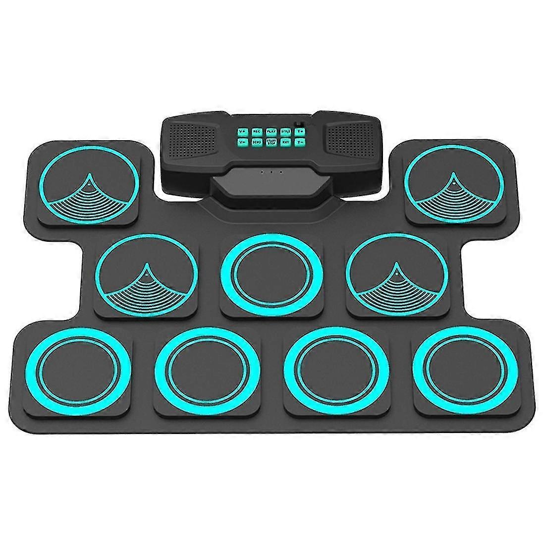 Electronic Drum Set 9 Pads Beginner Practice Midi Drum Wg501