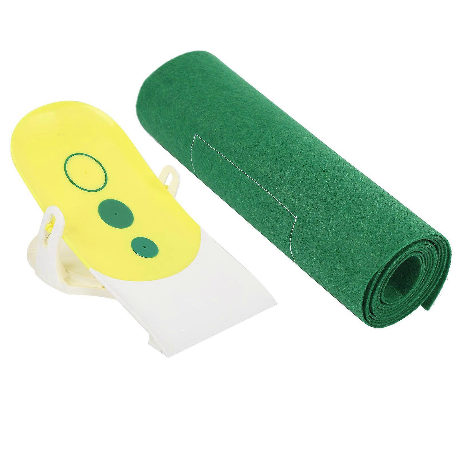 Golf Indoor Simulation Putter Adjustable Slope Practice Multifunctional Non Woven Trainer