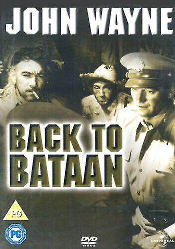 Back to Bataan DVD (2005) John Wayne Dmytryk (DIR) cert PG - Region 2