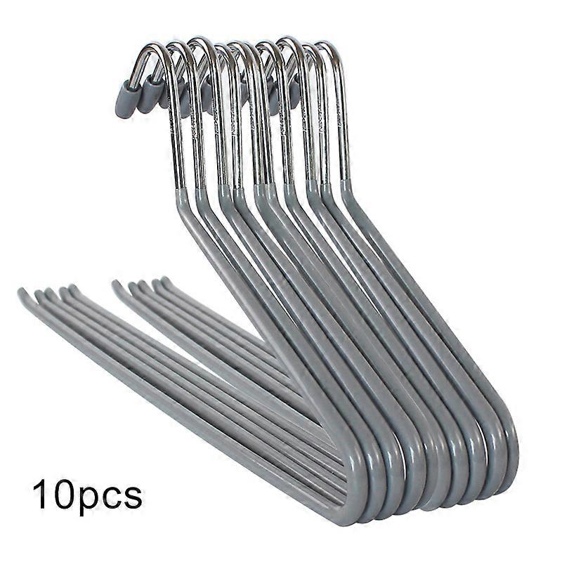 Metal Open-end Non Slip Slacks Pant Hangers Trouser Hangers Organizers Set