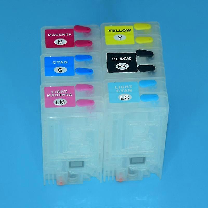 unique SJIC22P Refillable Ink Cartridge With Chip For Epson SJIC22P For Epson TM-C3500 3510 3520 for Epson ColorWorks C3500 Series