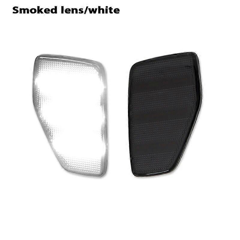 Car Amber Triple-Row LED Strip Front Fender Side Marker Lights Compatible With For Hummer H3 H3T Turn Signal Light 06-2010