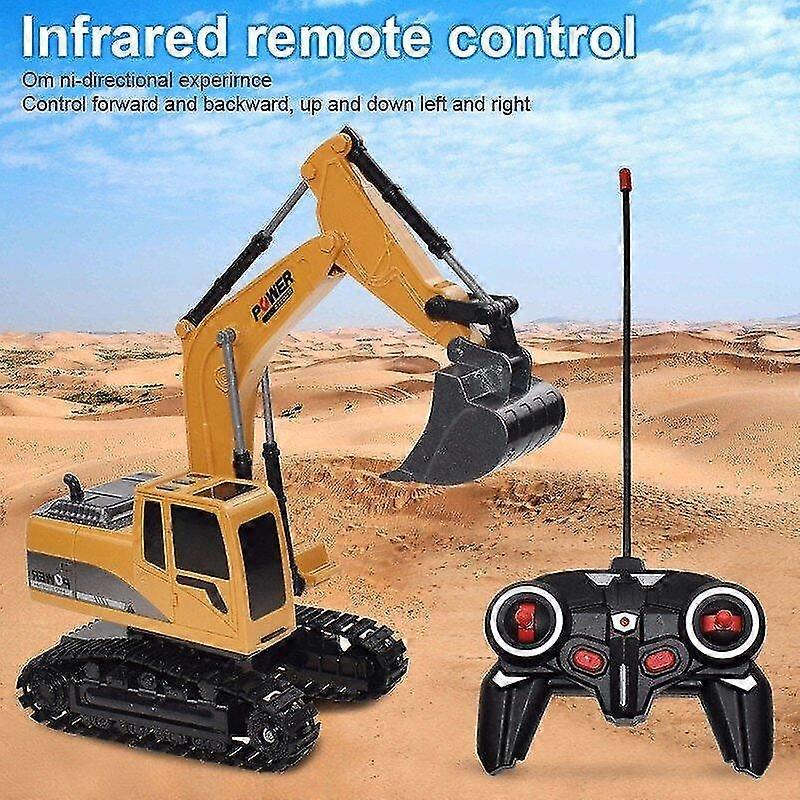 remote control bulldozer 1:24 plastic engineering dump truck mini