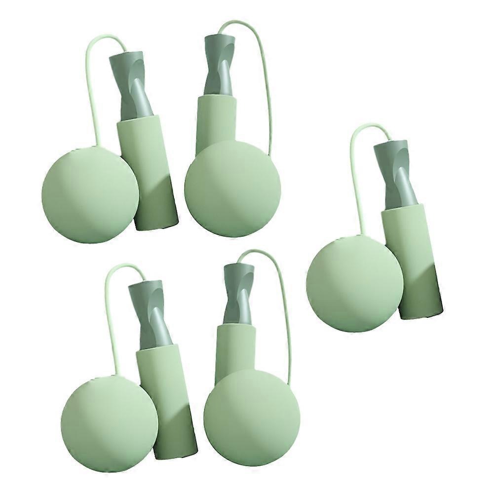 Cordless Skipping Rope Fitness Exercise Children'S Skipping Rope Wireless Weighted Ball Weighted Skipping Rope Green