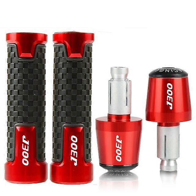 لكاواساكي J300 2014 2015 2016 2017 2018 2019 J 300 J300 سكوتر دراجة نارية CNC الملحقات المقود مقبض شريط نهاية المقابض كاب