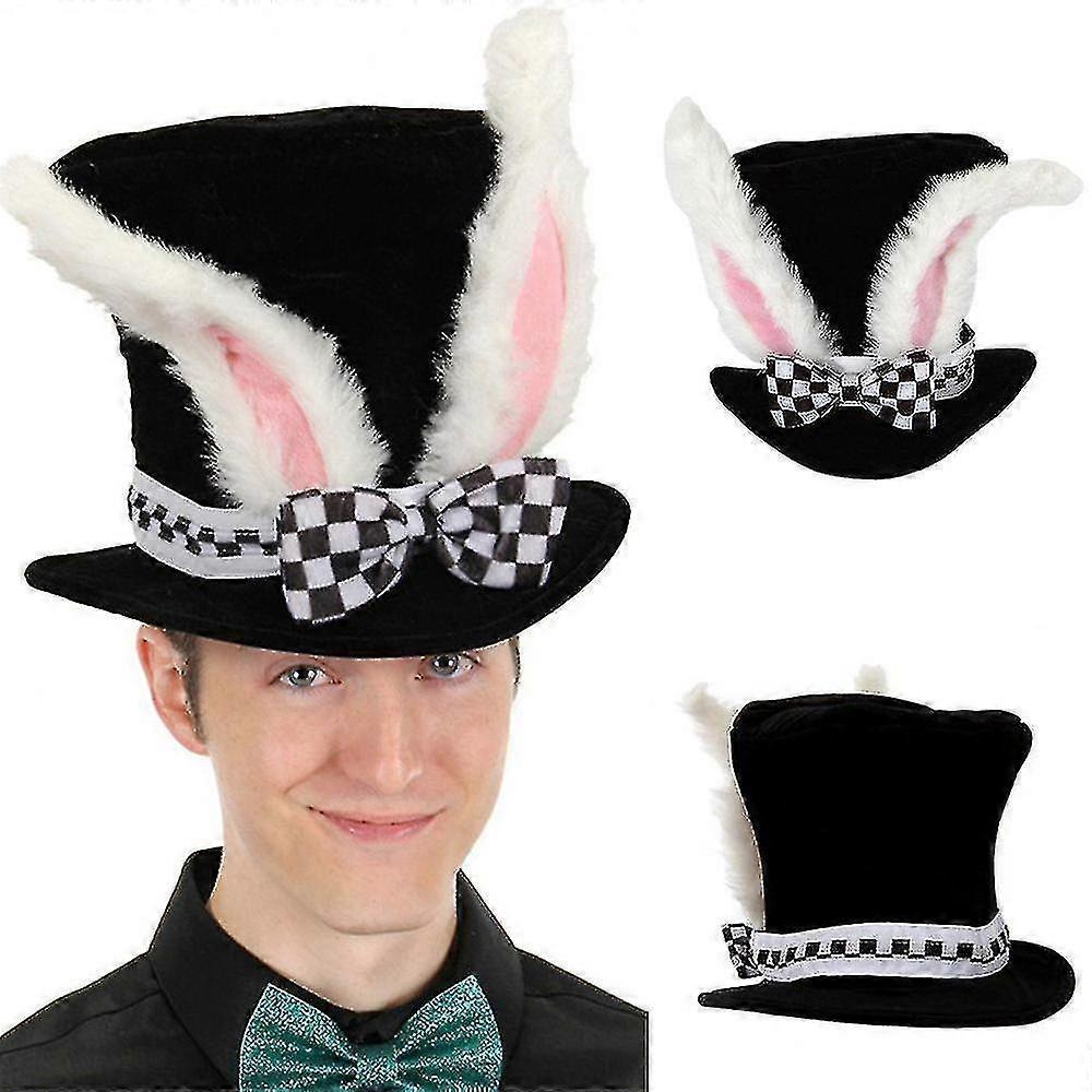 Adults Bunny Ear Top Hat Easter Festive Hat Supplies Hat Gift J