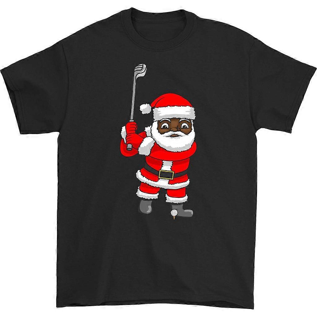 Tricou afro-american Moș Crăciun