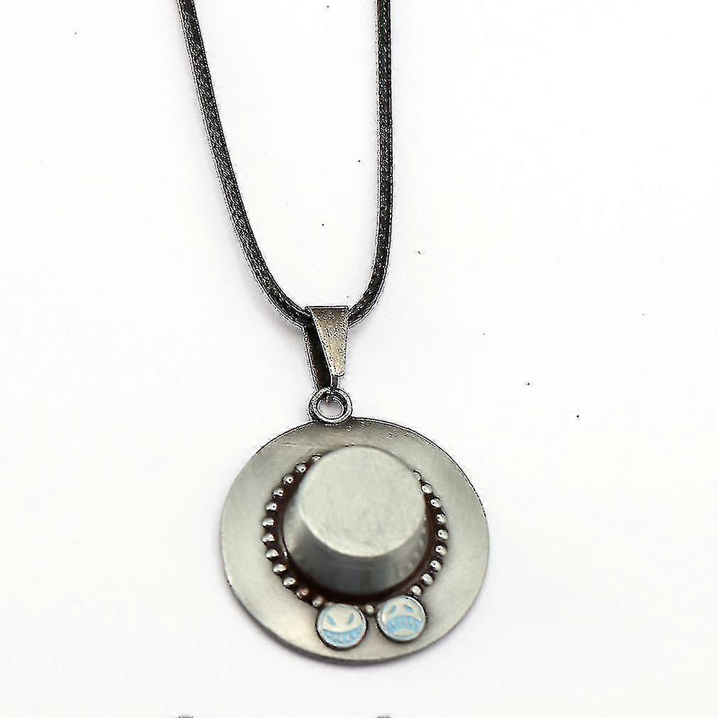 hmwy-anime one piece ace hat necklace