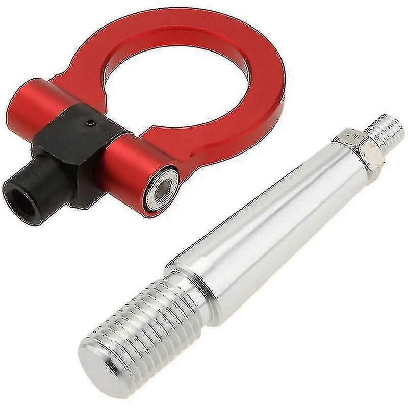 Foldable Racing Towing Hook Designed For Mitsubishi Lancer Ex Red Car Towing Ring Towing Hook Set