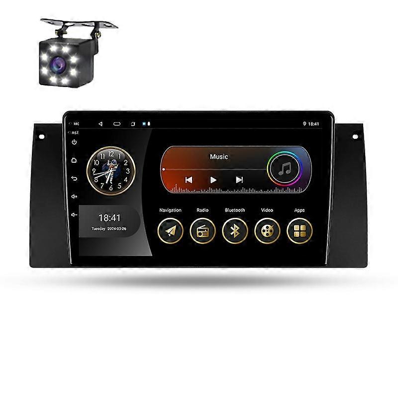 Car Radio Android 14 For BMW X5 E39 E53 1999-2006 Multimedia Player Stereo