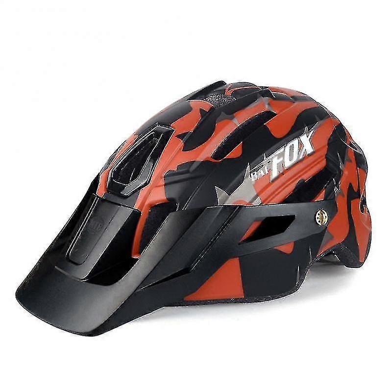 Bat Fox Mtb Cycling Helmet Integrated Adjustable Road Bicycle