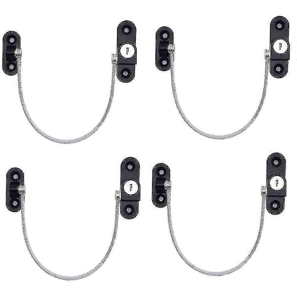 4 Pcs Window Restrictor Locks Window Restrictors Window Locks Window Locks Door Locks