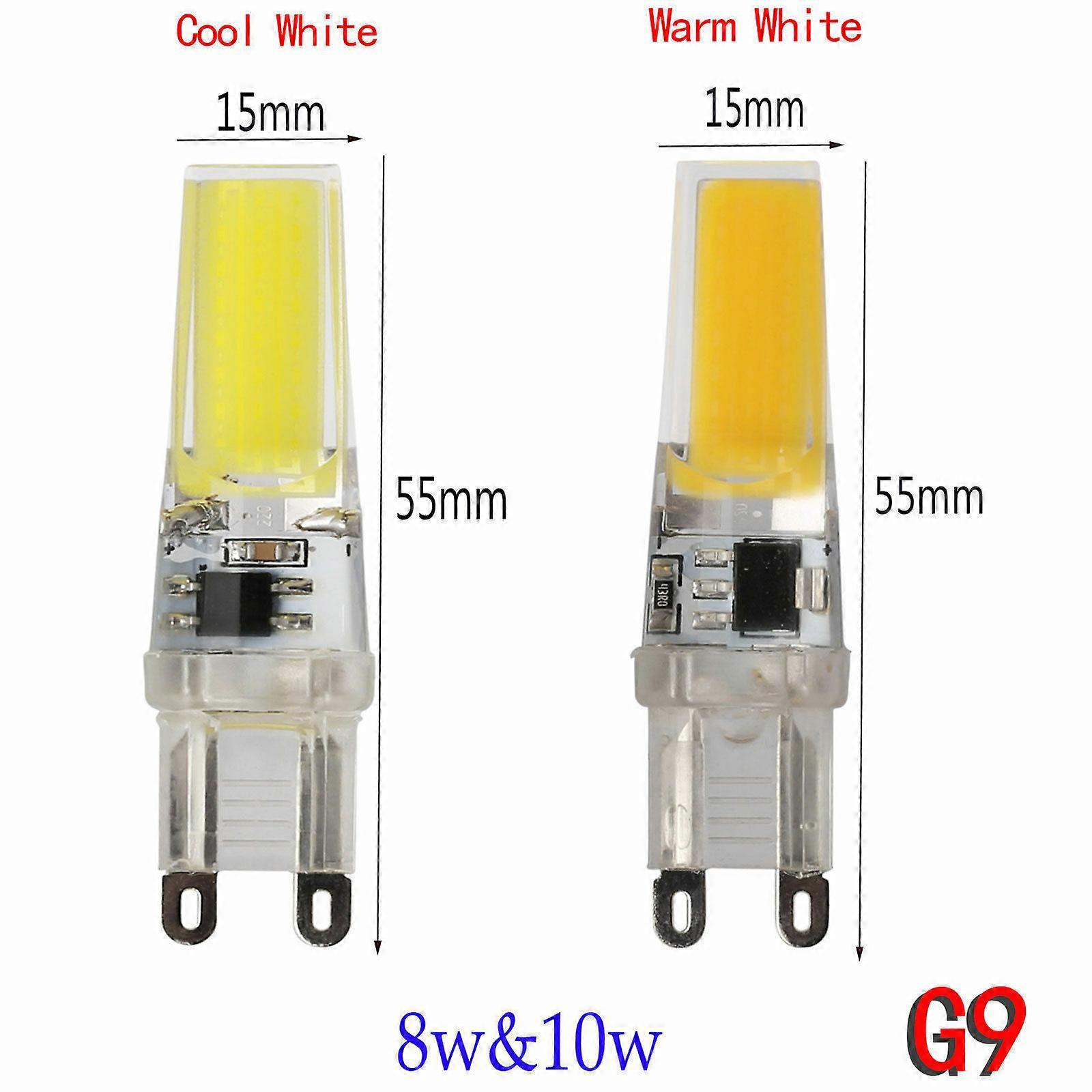 10PCS G4 E14 Dimmable LED Bulb Lamp Light AC 220V 3W COB 2508 LED Lighting Lights Replace Halogen Spotlight Chandelier Industry