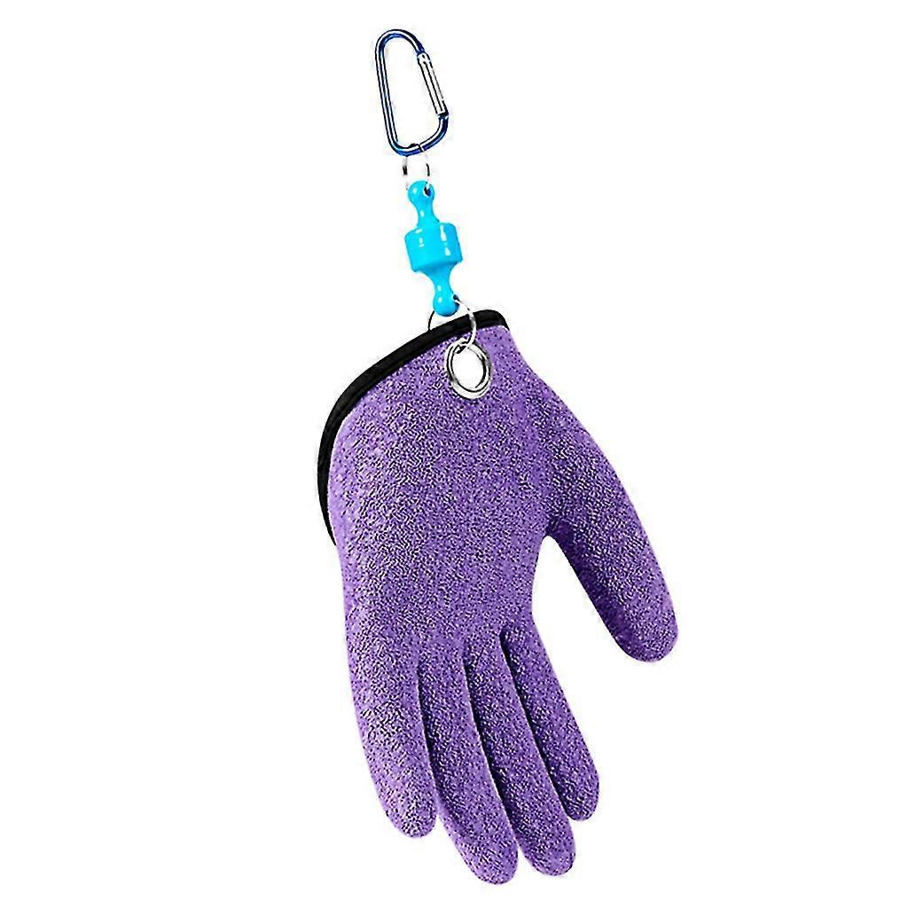 Magnetic Anti-slip Fishing Fisherman Protect Hand Handy Catching Fishing Gloves