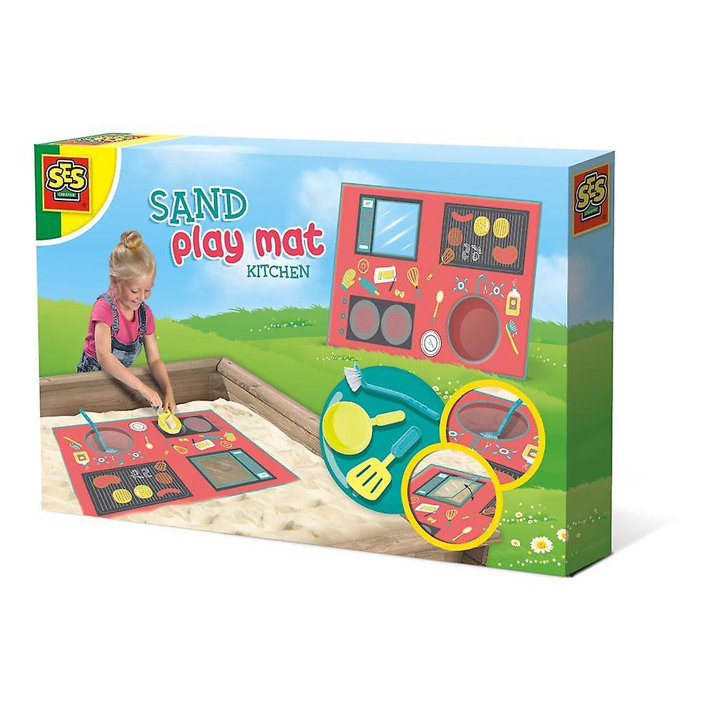 SES Creative Children's Kitchen Sand Play Mat