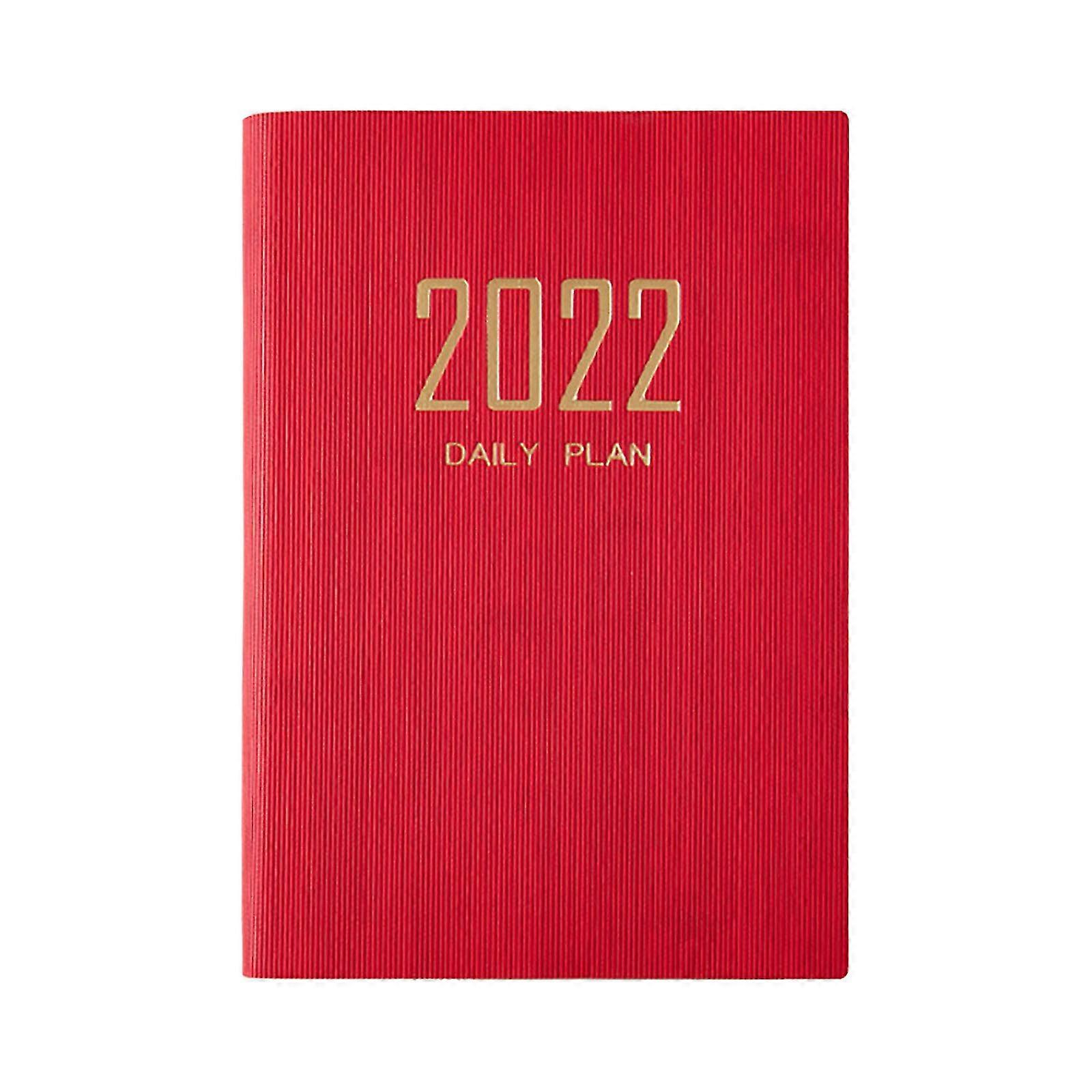 2022 Schedule Notepad Inside Page A5 Efficiency Manual Planning Notebooks