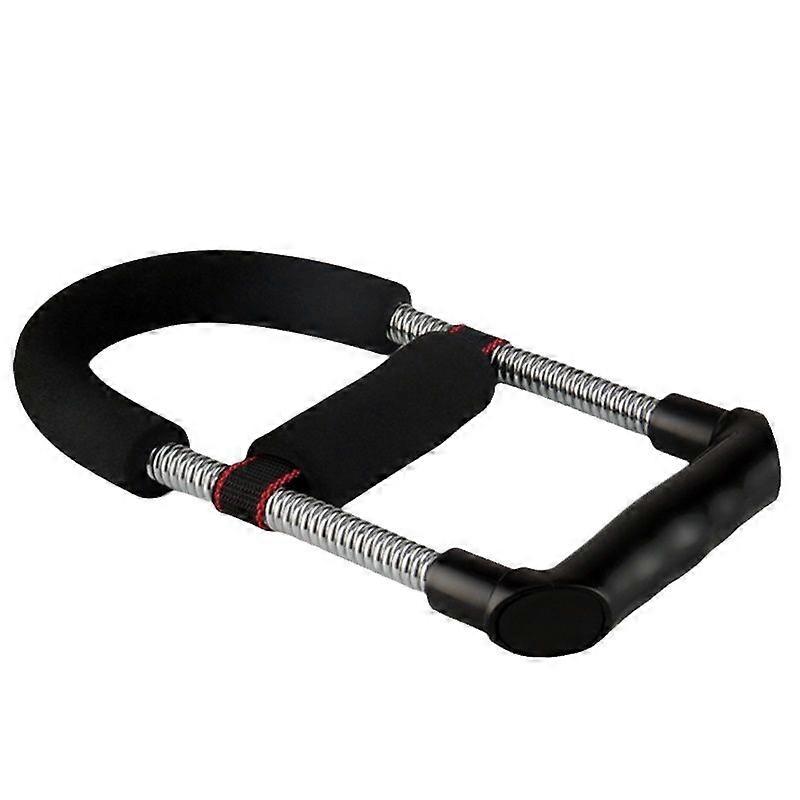 Hand Grip Exerciser Trainer Wrist Device Power Developer Strength Training Forearm Equipment Adjustable 26cm*14cm black