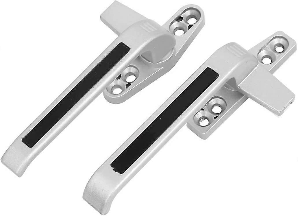 Lockable Window Handle Handle Door Window Wrist Zinc Alloy 2 Set in 1 Screw