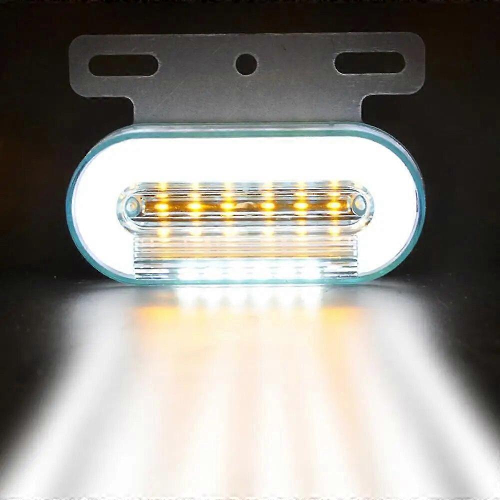 1PC 12V 12 LED Car Truck Side Marker Lights External Signal Indicator Lamp Warning Tail Light