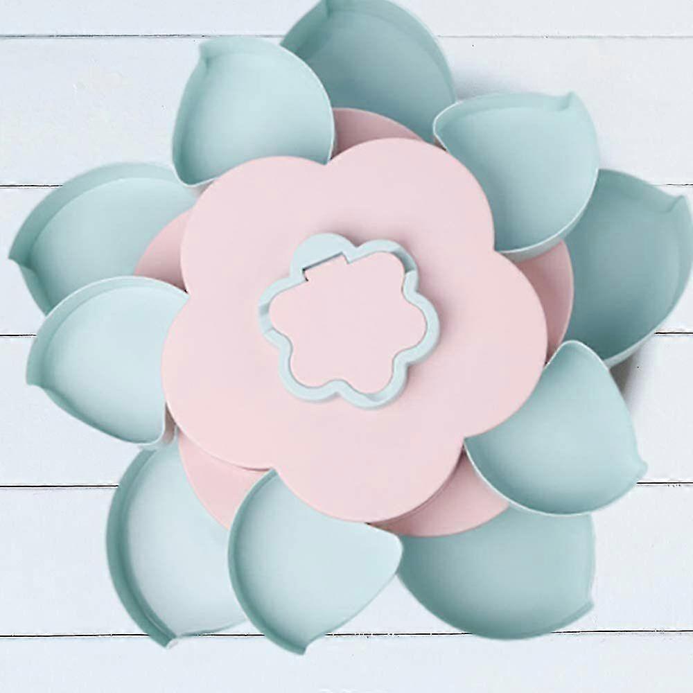 Petal Rotating Candy Box Flower Snack Box