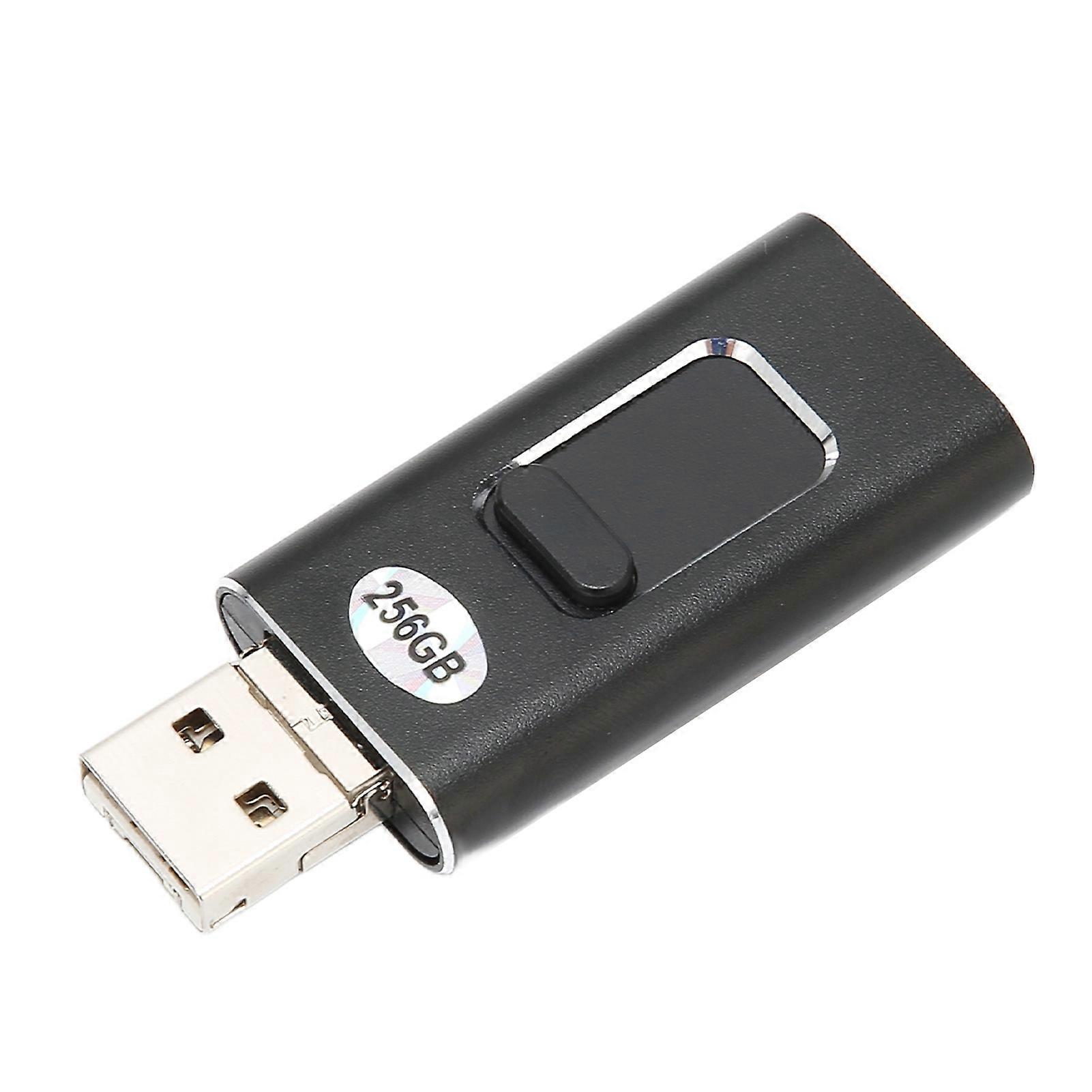 USB C Memory Stick USB C to USB A 2.0 256G Plug and Play High Speed USB C Flash Drive for Phone Tablet Computer