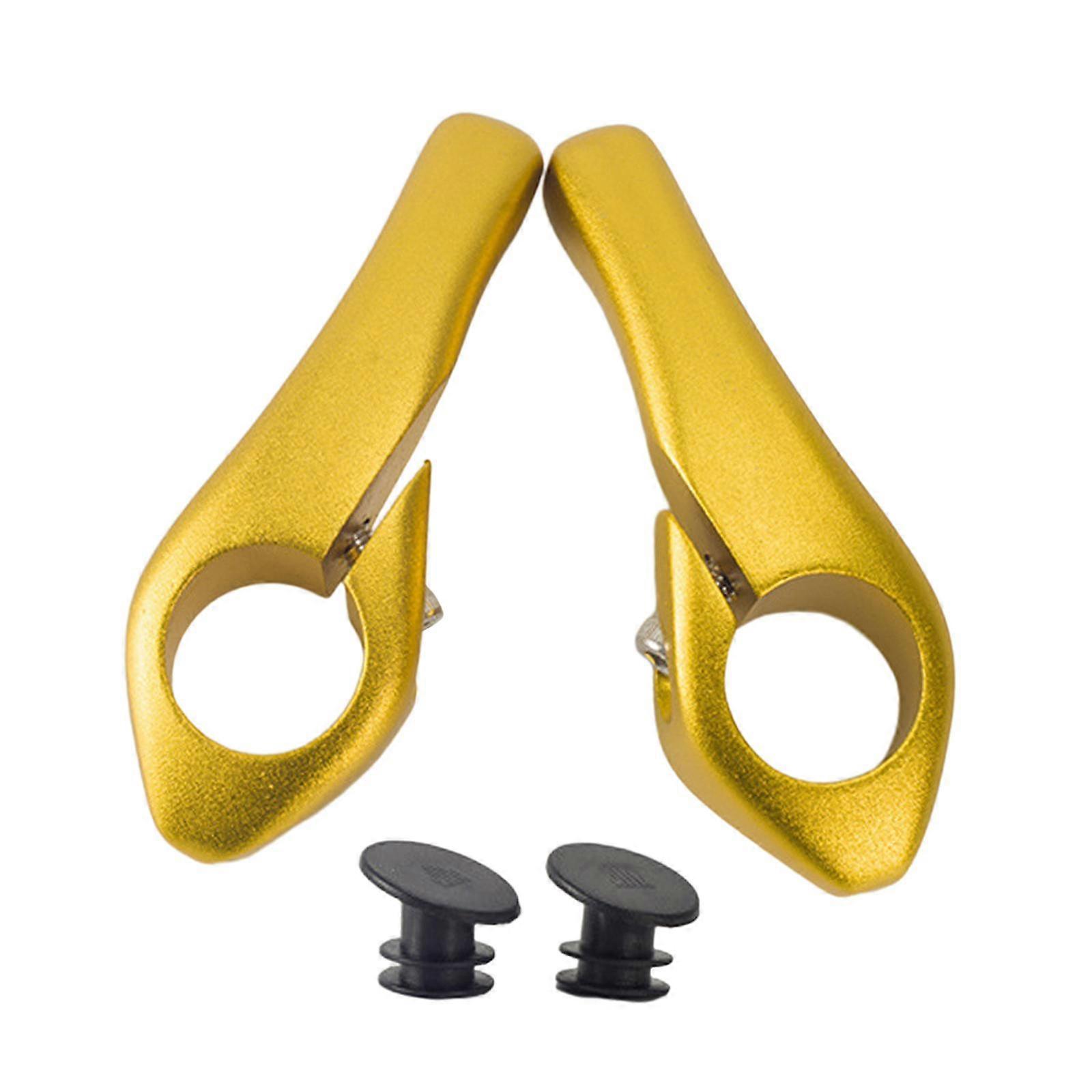 2x مقود الدراجة الجبلية ينتهي إصلاح 22.2 مم شريط دراجة ينتهي لدراجة الطريق الأسود