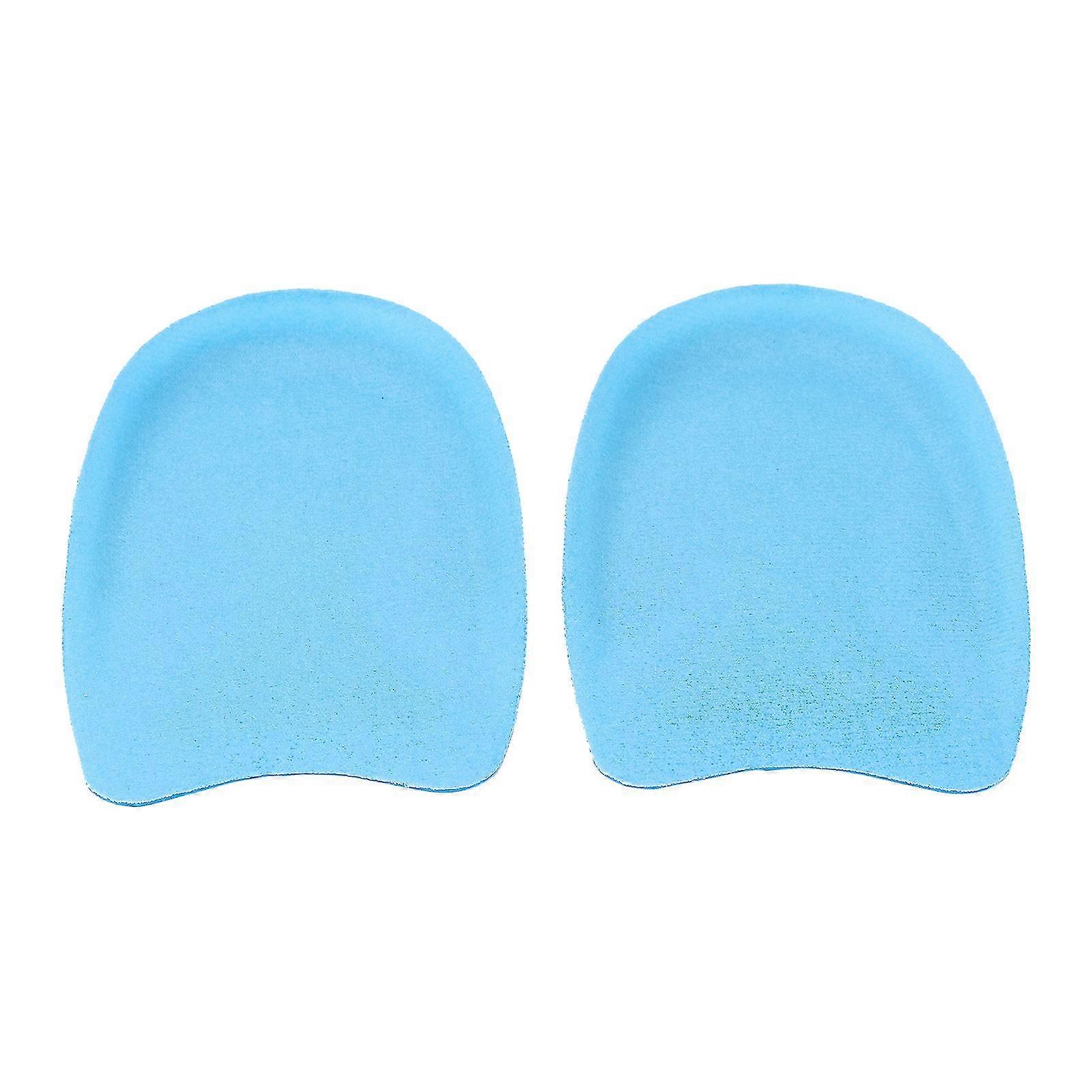 Elastic Heel Pad Shock Absorption Half Insole for Heel Pain Relief