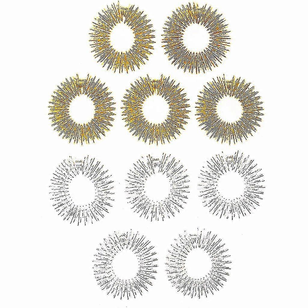 10 Pcs Auncture Finr Massa Ring Care Sure Ma