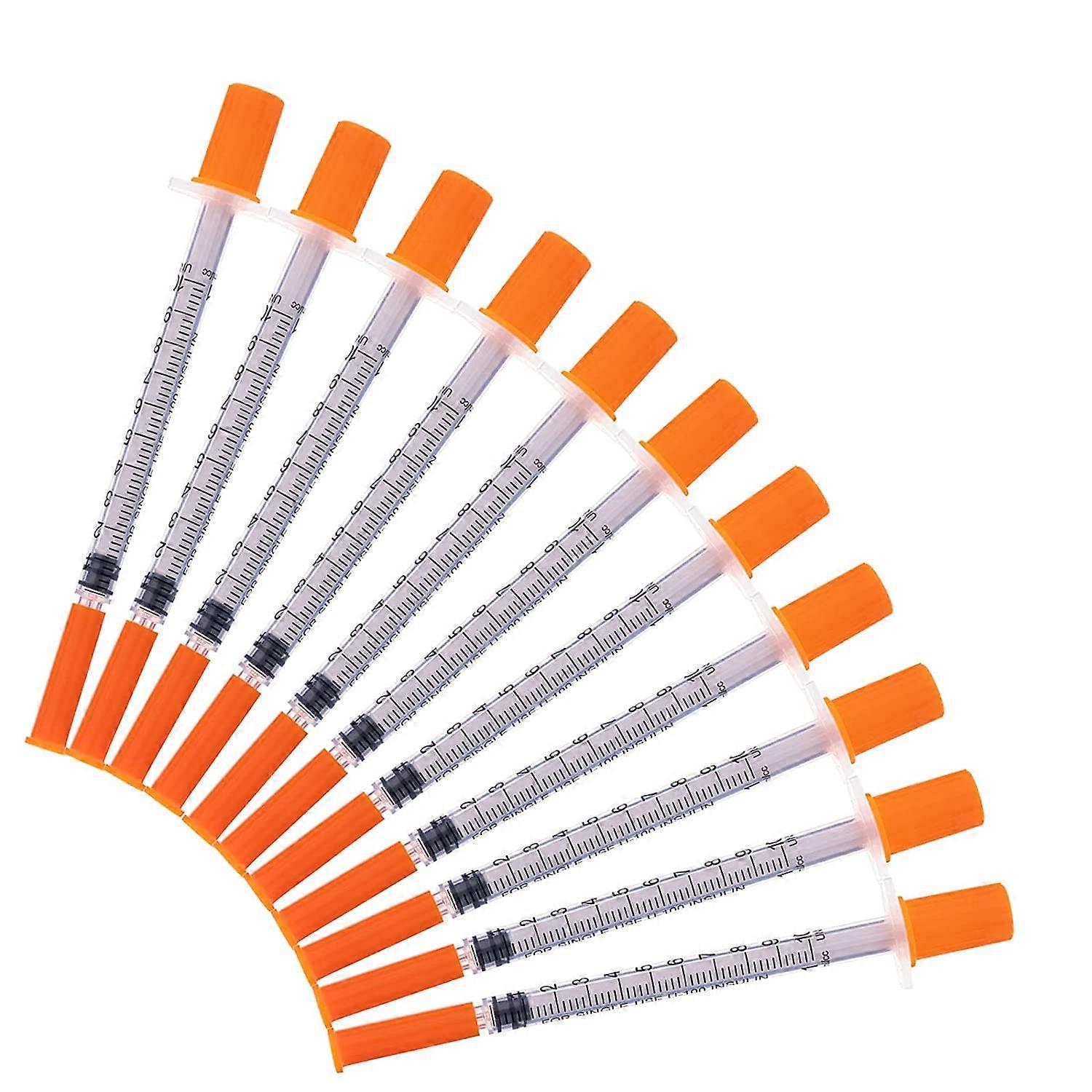 1ml/cc Lab Consumables with 30&/0.5'' Individually Wrapped (20Pack)